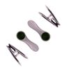 48 Clothes Pegs Soft Grip Soft Touch Soft Touch Silver Anthracite