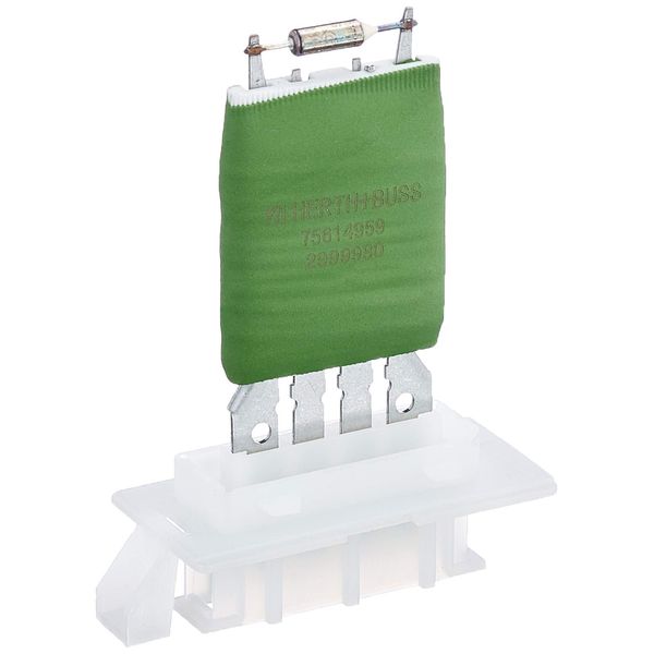 Resistor, interior blower