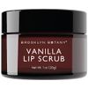 Brooklyn Botany Lip Scrub Exfoliator 1 oz – Lip Moisturizer for Dry Lips and Chapped Lips – Gentle Lip Exfoliator for Smooth and Brighter Lips – Vanilla Flavor