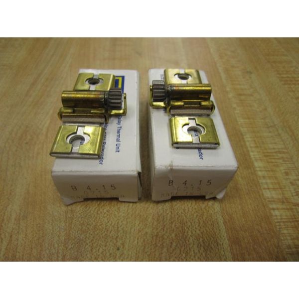 Square D B4.15 Overload Relay Heater Element B415 (Pack of 2)