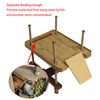TEMU-SC Large Turtle basking Platform for Aquatic Turtles, Turtle Dock, Floating Dock Turtle(Size:L)