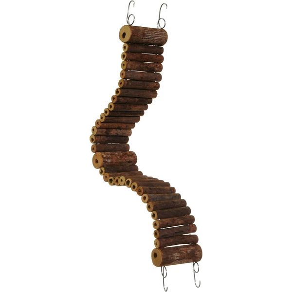 Prevue Pet Products Naturals Wonder Walk Ladder Bendable Bridge Small Bird Toy