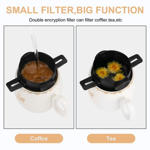 Yanyole Pour Over Coffee Maker,Portable Stainless Steel Reusable Coffee Filter, Mini Collapsible Paperless Single Serve 1 Cup Coffee Dripper Cup Easy To Clean For Travel Camping