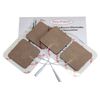16 Superior Tan Cloth Electrodes, 4 Pack of 4 Electrodes Each by Pro-Patch