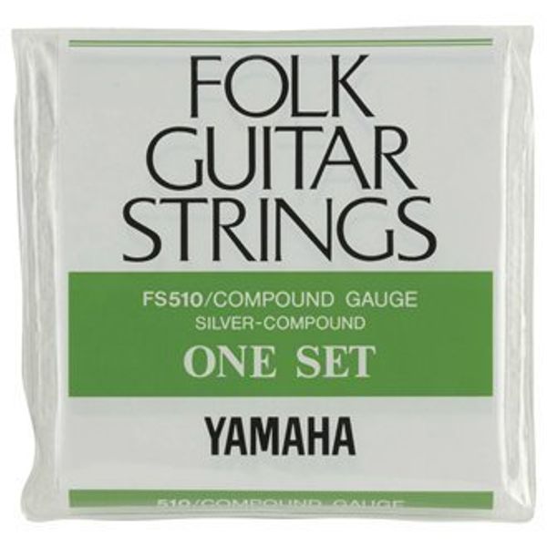 YAMAHA/ヤマハ FS-510×2 フォーク弦/コンパウンド/セット弦×2(FS510)