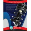 Pair 2 Front L-R Quick Complete Strut For 1995-2000 Chrysler Town & Country Van