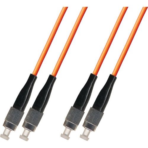 Ultra Spec Cables 0.3M (1ft) Multimode Duplex Fiber Optic Patch Cable Cord (62.5/125) - FC to FC