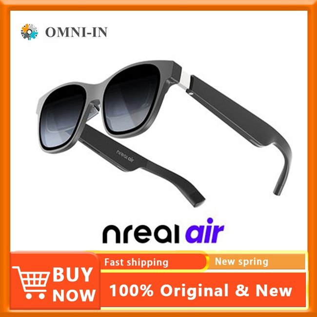 XREAL Air Nreal Air 2 Smart AR Glasses 4K 3D HD 130 Inches Space