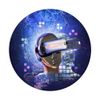 Gaming Girl Robot Virtual Reality Glasses PopSockets Swappable PopGrip