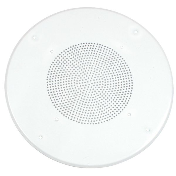 Parts Express White Round Commercial Ceiling Speaker Grill for 8" Speaker (13" Total Diameter)