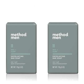Best Exfoliating Bar Soap for Men, Sea + Surf 6 oz