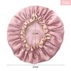 YOFASEN Shower Cap - 3 Pack Shower Hat Double Layers Bath Caps Waterproof Elastic Band Bath Kitchen Cap Bathing Hair Cap