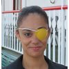 World's Best Eye Patch - ADULT GOLD,LASTS FOR YEARS , replaceable elastic