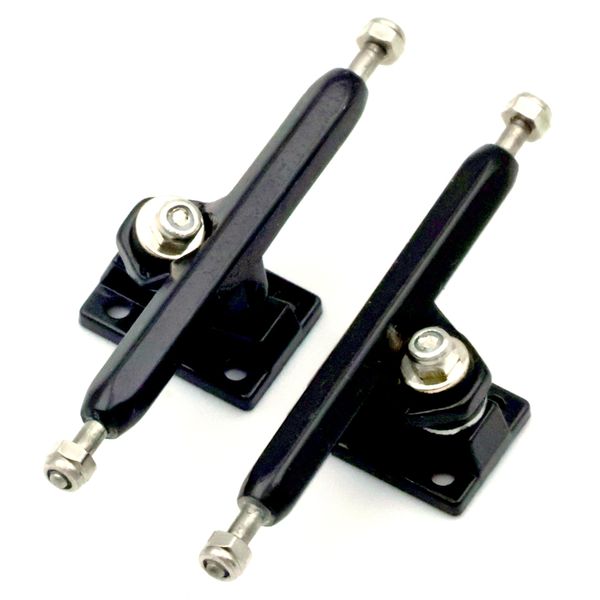 RACOFSB A2 Pro Fingerboard Trucks 36mm 34mm 32mm for Professional Finger Skateboard (36mm Black)