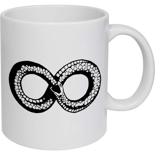 Azeeda 11oz (320ml) 'Ouroboros' Ceramic Mug/Cup (MG00084801)