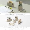 ideaco Tabletop Stationery Small Tray Sand White Tray One