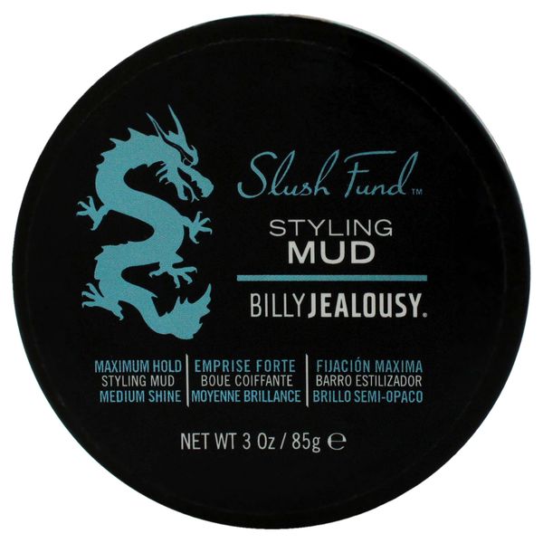 3 Pack Slush Fund Styling Mud by Billy Jealousy for Men - 3 oz Wax