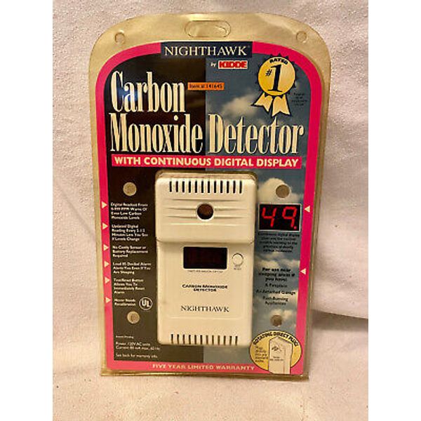 Kidde Nighthawk Carbon Monoxide Alarm Detector Safe New in package