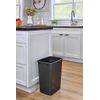 Polymer Replacement 35 Quart Trash Bin Recycle Waste Garbage Container for Kitch