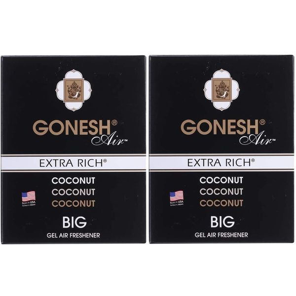 GONESH Car Air Freshener, Big Gel, Air Freshener, 6.3 oz (180 g)