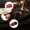 8 Pcs Record Player Needle,Turntable Replacement Durable Record Player Needles with Clear Covers Conveniently Packed for Phonograph,Vinyl Record Players