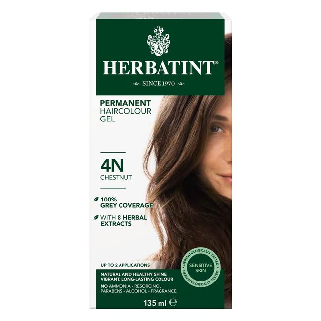 Herbatint 4N Chatain Kestane Saç Boyası, 135 Ml