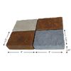 Stone Master Molds Rubber Mold for Masonry Concrete, Cobblestone Paver Form, Version 5