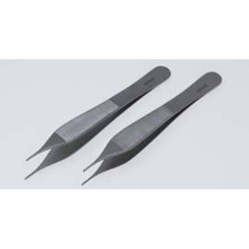 Nippon Fritz Medico A045-0698 Adson Micro Tweezers, 4.7 inches (12 cm), Non-Hooked
