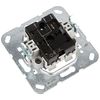 Gira 012600 Tactile switch replacement insert, silver, 10 A/250 V, 28 mm