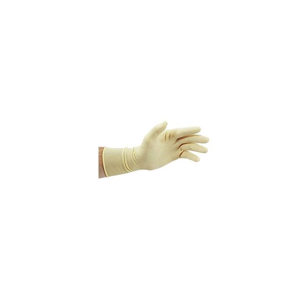 Sirchie Powder-Free Latex Gloves, 12"x14 Mil Thick, Large, Box of 50 #SF0080