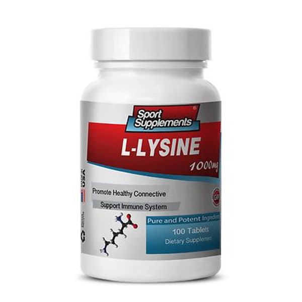 Amino Acid Complex - L-Lysine 1000mg - Pre Workout Tablets 1B