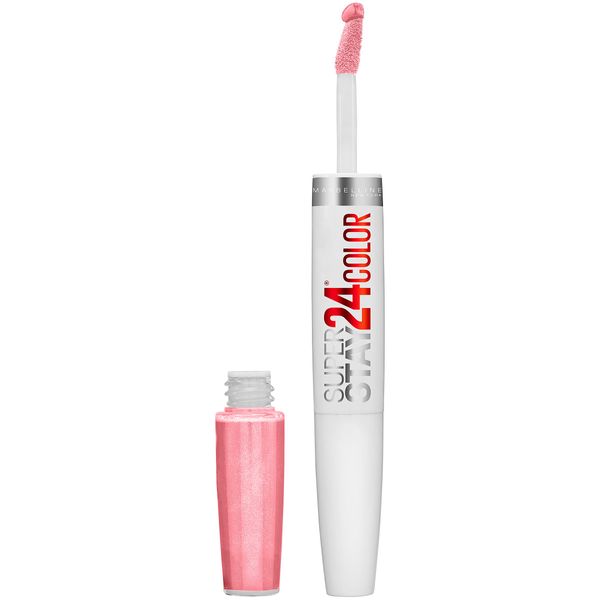 Maybelline SuperStay 24 2-Step Liquid Lipstick Makeup, So Pearly Pink, 1 kit