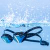 Arena Unisex Adult Racing Python Goggles - Clear Blue/White, One Size