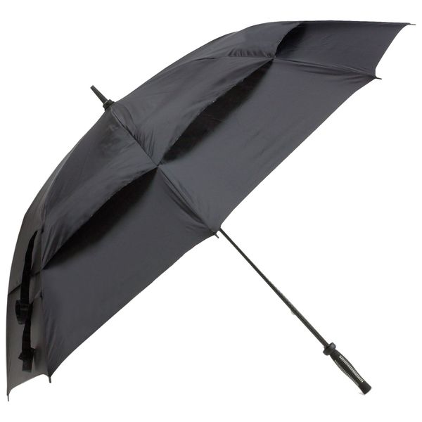 Jef World Of Golf 62-Inch Umbrella, Black