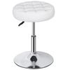 Round Vanity Stool Chair Adjustable 360°Swivel Makeup Ottoman Stool for Bedroom