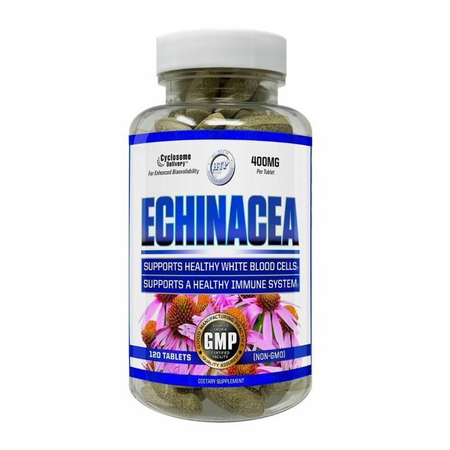 Hi-Tech Pharmaceuticals Echinacea Root Extract Complex 400mg 120 Tabs New Bottle