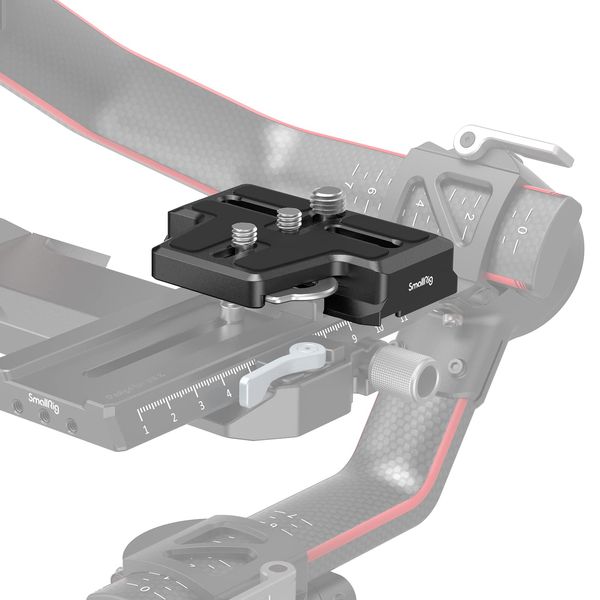 SMALLRIG Erweiterte Arca-Type Quick Release Plate Schnellwechselplatte für DJI RS 2 / RSC 2 / RS 3 / RS 3 Pro/RS 4 / RS 4 Pro - 3162