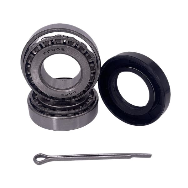 DEEG Harbor Freight Trailer Bearing kit 30205 Bearings and Seal tc 30x52x10mm Fits 25mm Trailer axles…