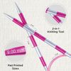 KnitPro Smartstix Fixed Circular Needles 40" (100cm) | 9.00mm
