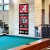 Alabama Crimson Tide Banner and Scroll Sign