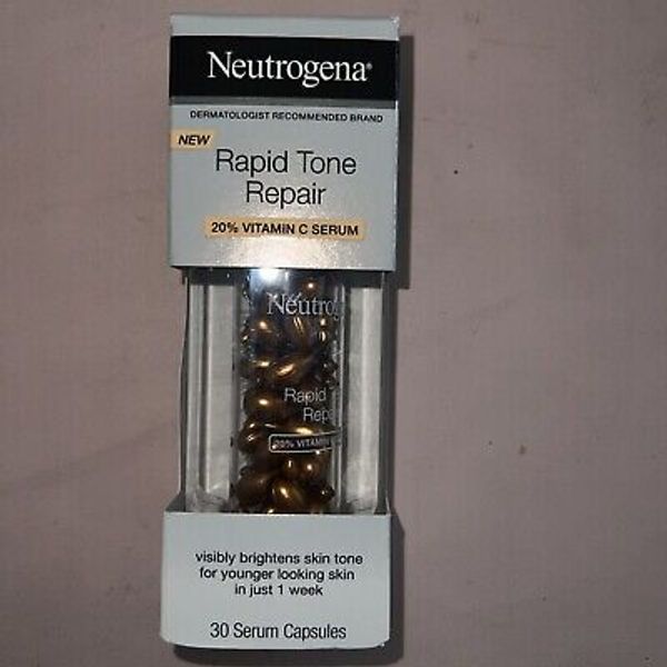 Neutrogena Rapid Tone Repair 20% Vitamin C Serum Capsules - 30 Ct (HB2)