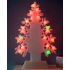 WeRChristmas Tree Decoration with Colour Changing 20-LED Lights - 43 cm, Multi-Colour