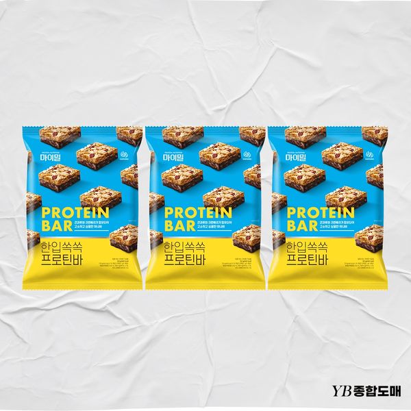 My Meal Daesang Well Life One Bite Protein Bar 3 Bags (10g x 45)