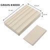 King Japanese #4000 Special Wood Chisel & Gouges Sharpening Stone, 11x6.5x1.5 cm, 280 g, Woodworking Tool