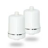 Aquasure 15,000 Gallons Shower Filter w/ Replacement Filter - White X 2