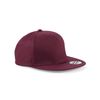 Beechfield Unisex B610.CSR 5-Panel Snapback Rapper Cap - Black, One Size