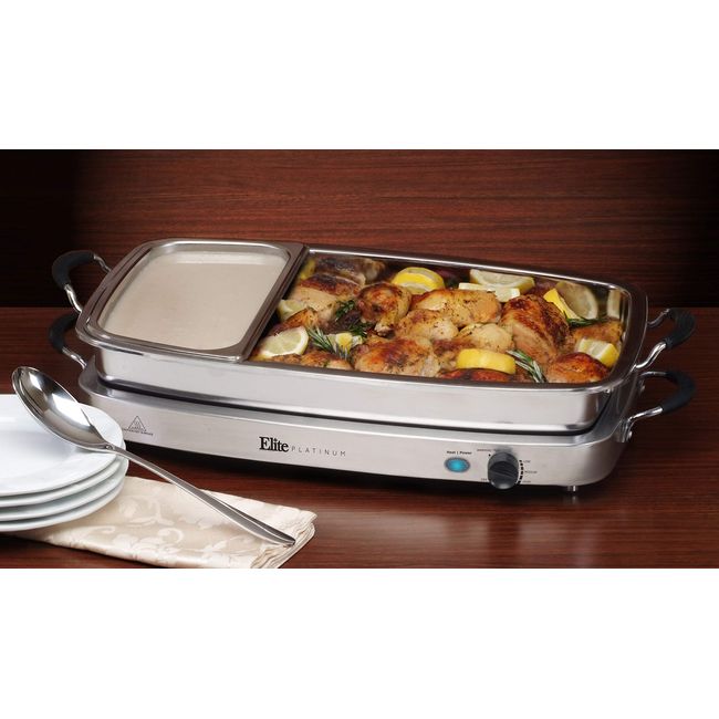 Elite Gourmet buffet tray for $26, Bottle starting at $7+