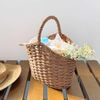 rattan bag with cloth