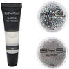 BYS Glitter Face and Body Kit with Primer - Silver
