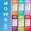 Nuun Sport Electrolyte Tablets with Magnesium, Calcium, Potassium, Chloride & Sodium, Gluten Free & Vegan, Mixed Flavors, 6 Pack (60 Servings Total)